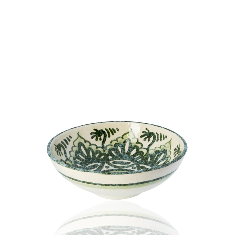 Andalusia Wide Bowl - Green
