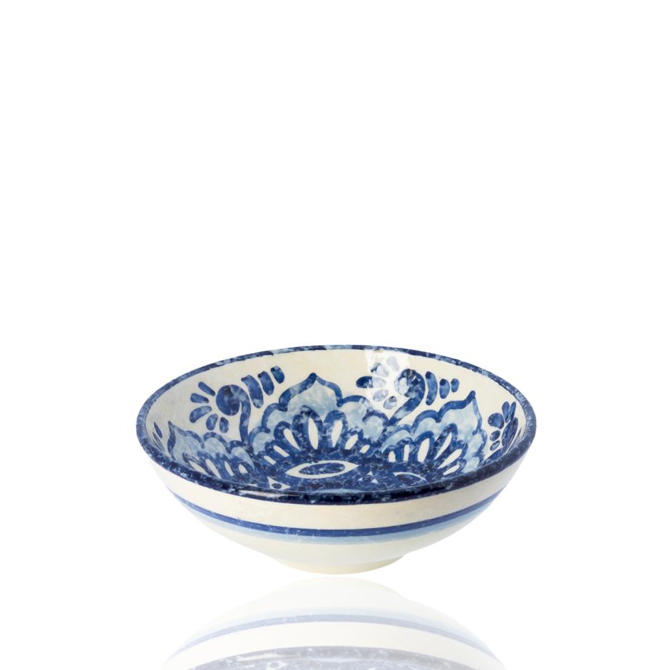 Andalusia Wide Bowl - Blue Classic
