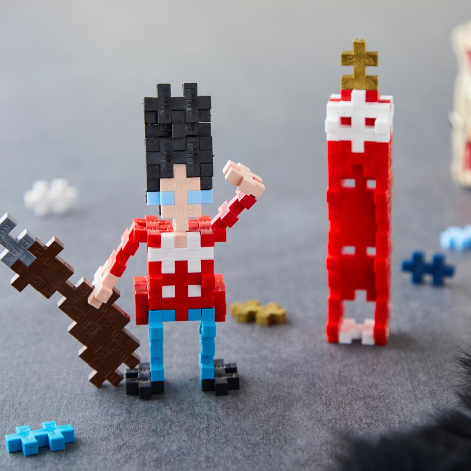 Plus-Plus Sightseeing tubes - Royal Guard 100 pcs