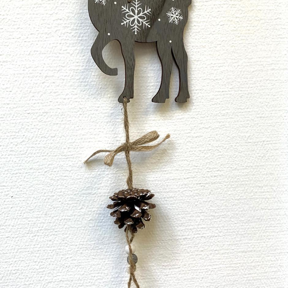 Rensdyr i natur materialer